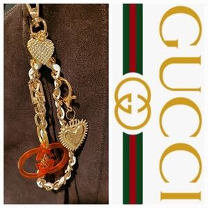 GUCCI Novelty Keychain/Bag Charm